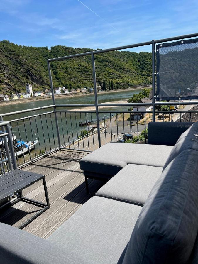 Ferienwohnung "Drei Burgen Blick" Sankt Goar Eksteriør billede